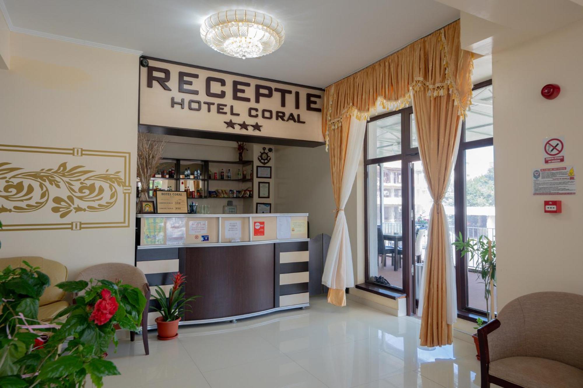 Hotel Coral Eforie Norte Exterior foto